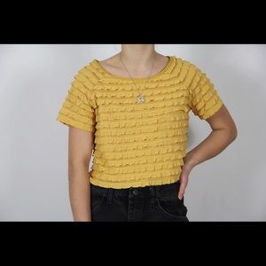 Yellow piñata shirt